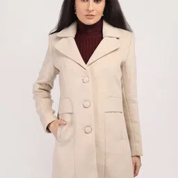 HONNETE Notched Lapel Single-Breasted Winter Overcoat-picture-35
