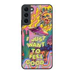 QRIOH Space Trip Printed Lightweight Samsung Galaxy S22 Plus Silicone Back Case-image-39