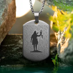 Mesmerize Silver-Plated Square Pendants With Chains-7