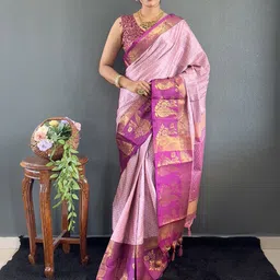 Pandadi Saree Woven Design Ethnic Motifs Zari Sarees-picture-53