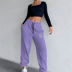 TABADTOD Women Striped Relaxed Loose Fit Easy Wash Trousers-image-19