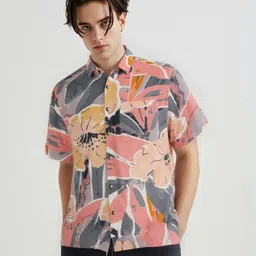 glitchez Floral Print Relaxed Fit Shirt-picture-37