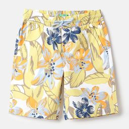 United Colors of Benetton Boys Floral Printed Cotton Shorts-image-39