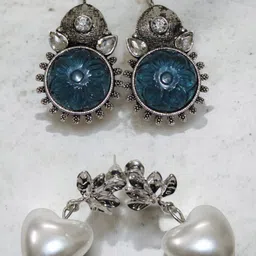 Jolly Faces Contemporary Drop Earrings-picture-28