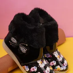 BAESD Girls Embellished LED Light Boots-37