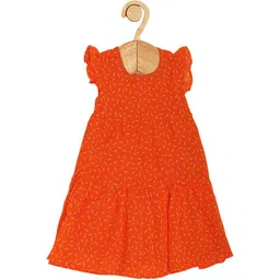 Creative Kids Print A-Line Dress-picture-39