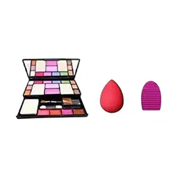 skrynnzer Set Of 3 Makeup Kit, Sponge & Brush Cleaner image 1