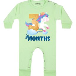 Arvesa Infants Printed Round Neck Bodysuits-image-60