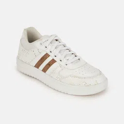 Marc Loire Women PU Lace-Ups Round Toe Sneakers-28