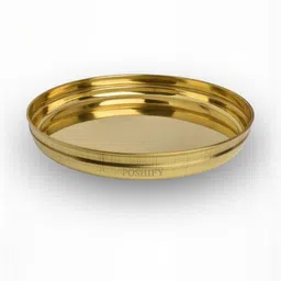POSHIFY Pooja Brass Thali Pooja Essentials-image-49