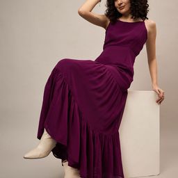 The Roadster Lifestyle Co Sleeveless Long Maxi Dress-image-11