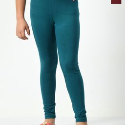 KAYU Girls Pack Of 2 Solid Ankle-Length Lenggings-image-54