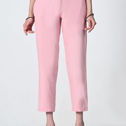 AMBI Women Smart Straight Fit Trousers-image-83