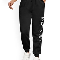 TABADTOD Women Printed Relaxed Loose Fit Joggers Trousers-image-90