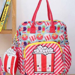ROSADA Light Weight Durable Box Backpack for School-34