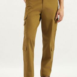 United Colors of Benetton Men Straight Fit Mid-Rise Trousers-image-96
