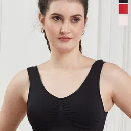 SECRETS BY ZEROKAATA Women Pack of 3 Full Coverage Lightly Padded Bra-31