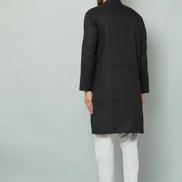 LEMONX Men Regular Kurta with Pyjamas image 4