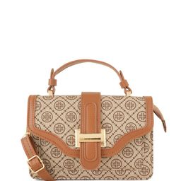 Flingo Printed PU Structured Satchel-47
