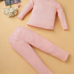 RAINE AND JAINE Girls Striped Night suit-picture-34