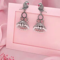 Brado Jewellery Contemporary Jhumkas Earrings-13