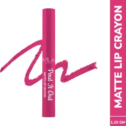Pout It Out Matte Lip Crayon Lipstick Lightweight Soft Matte Finish-0