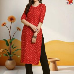 HERE&NOW Women Pack OF 2 Ethnic Motifs Printed Kurta-image-19