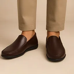 MICHEAL FERAAS Men Leather Loafers-picture-9