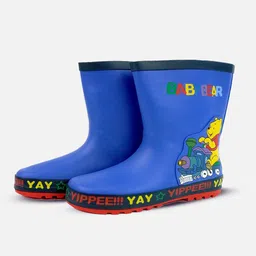 Little Surprise Box LLP Happy Yay Bear Rubber Rain Gumboots For Toddlers & Kids-image-42