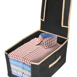 Kuber Industries Black Set of 3 Regular Drawer Organiser Organisers image 4
