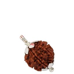 GenZcomplex Unisex 4 Mukhi Artificial Beaded Rudraksha Pendant image 3