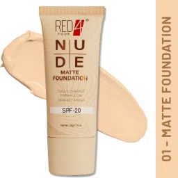 Nude Matte Foundation | Full Coverage Foundation | Fresh Glow (SPF-20) Foundation-3