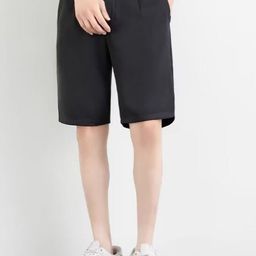 KPOP Men Regular Fit Cotton Shorts-image-52