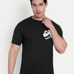 BENNY BROOKS Graphic Printed Round Neck Cotton Casual T-shirt-picture-19