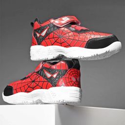 BAESD Boys Textured Lightweight Spider-Man Sneakers-11