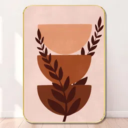 Myntra Elegant Homes Pink & Brown 1 Piece Wood Other Wall Paintings-image-61