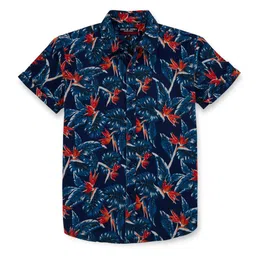 Gini and Jony Boys Standard Floral Opaque Printed Casual Shirt-picture-21