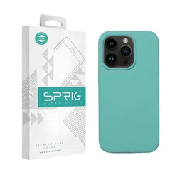 SPRIG Solid Printed iPhone 14 Pro Back Case Mobile Accessories-10