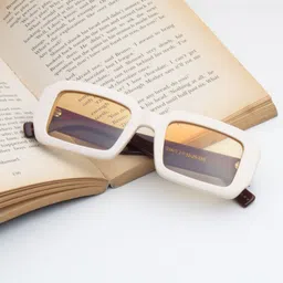 Ted Smith Unisex Square Sunglasses with Polarised Lens-44