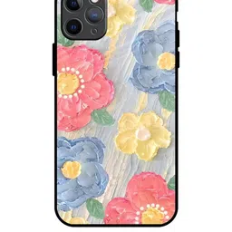 QRIOH Floral Printed iPhone 11 Pro Max Back Case Mobile Accessories-picture-15