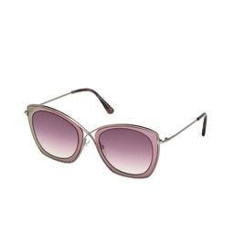 Tom Ford Women Butterfly Sunglasses with UV Protected Lens FT0605 53 77T-image-46