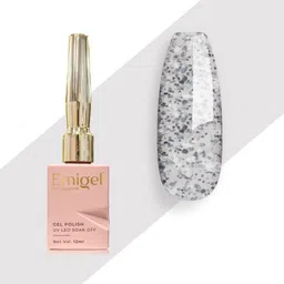 Emigel PROFESSIONAL UV Led Soak Off Gel Polish- 12 ml- Timber Wolf Silver E016-12