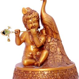 Aura Gold-Toned Religious Figurine Showpiece-picture-47