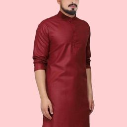 ANUJ FASHION Men Blended A-Line Kurtas-picture-14
