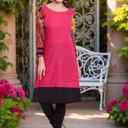 Pannkh Round Neck Long Sleeves A-line Kurta-picture-47