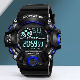 SELLORIA Men Dial & Straps Digital Multi Function Watch G_Shck_Blue-18