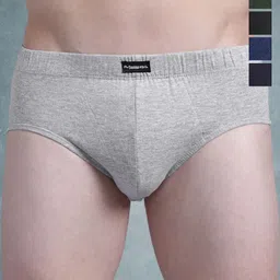 The Roadster Lifestyle Co Pack Of 5 Assorted Cotton Basic Briefs RD_SS24_BRF_002_AST_5PC-picture-48