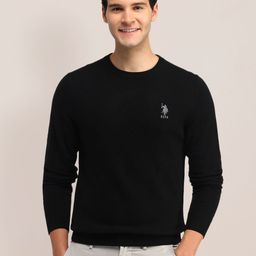 U.S. Polo Assn. Men Woollen Pullover Sweaters-image-70