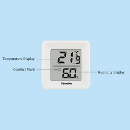 themisto TH-HT1 Digital Hygrometer Humidity and Temperature Test Indicator image 2