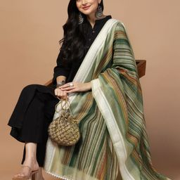 Kaizen TEXO FAB Ethnic Motifs Printed Dupatta image 5